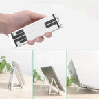 Heightening And Folding Three-in-one Multifunctional Computer Stand